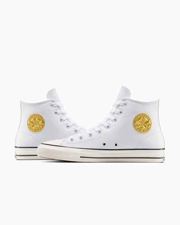 CONS Chuck Taylor All Star Pro Leather & Metallic High Top - Image 6