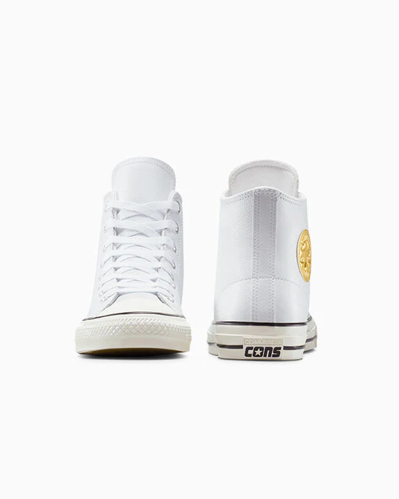 CONS Chuck Taylor All Star Pro Leather & Metallic High Top - Image 7
