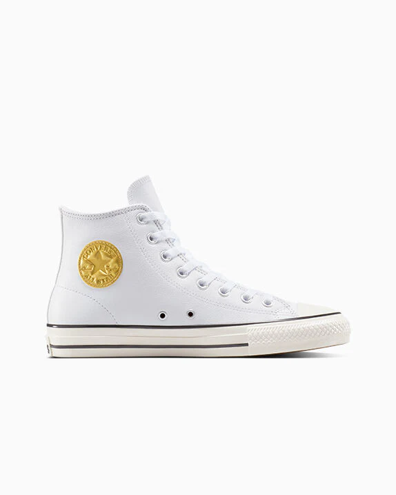CONS Chuck Taylor All Star Pro Leather & Metallic High Top - Image 8