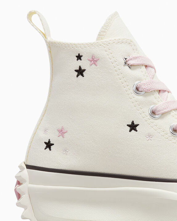 Run Star Hike Platform Embroidered Stars High Top - Image 3