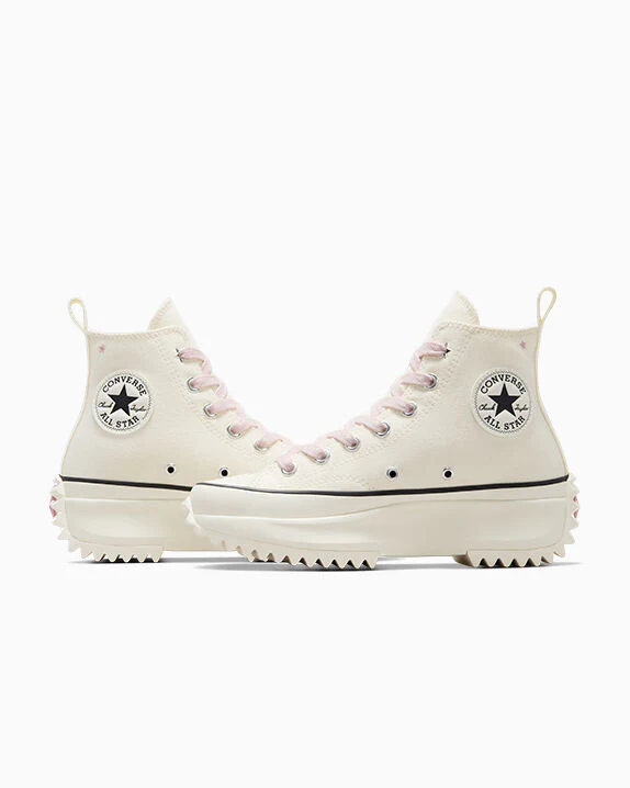 Run Star Hike Platform Embroidered Stars High Top - Image 7