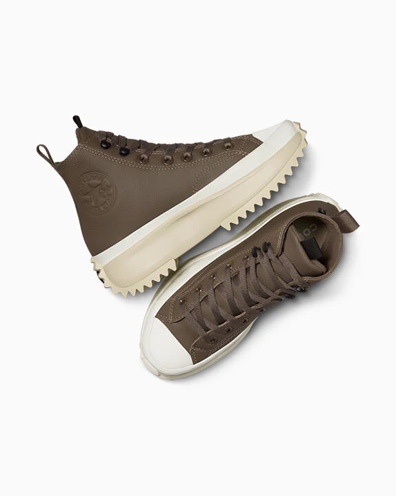 Run Star Hike Platform Weatherized Leather High Top - Image 9