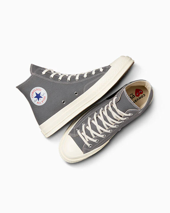 Converse x Comme des Garçons PLAY Chuck 70 High Top - Image 6