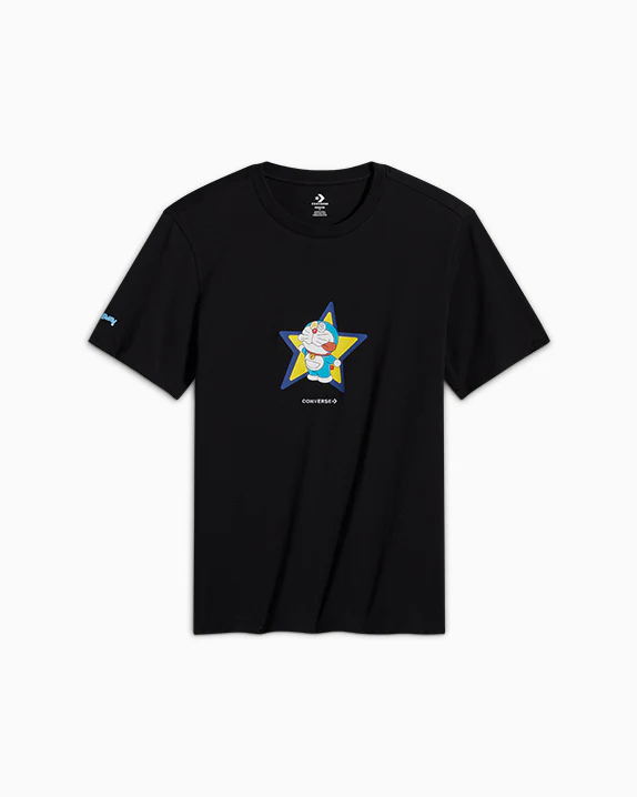 Doraemon・Converse Graphic T-Shirt - Image 2