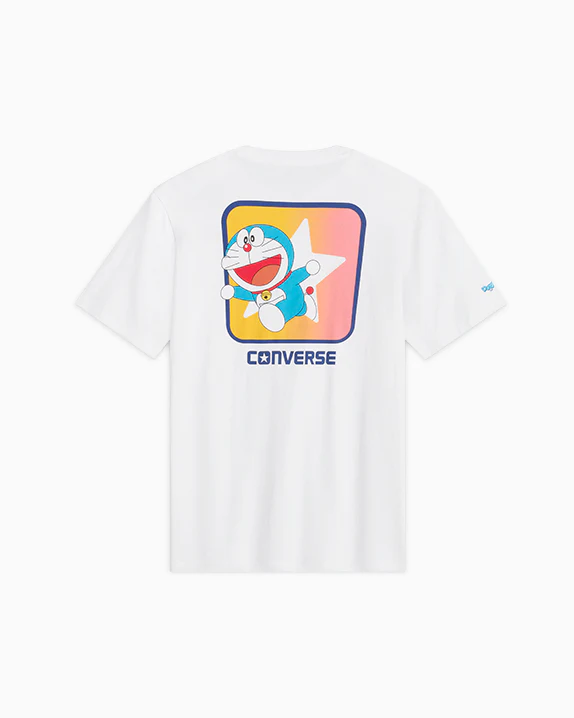 Doraemon・Converse Graphic T-Shirt - Image 2