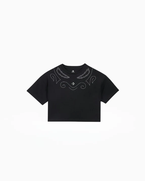 Proud To Be Oversized Cropped T-Shirt - Image 2