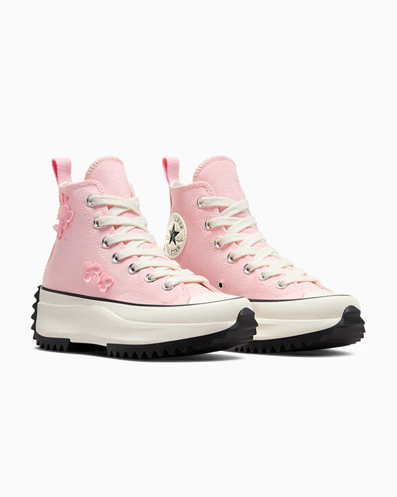 Run Star Hike Platform 3D Flowers High Top - Image 2
