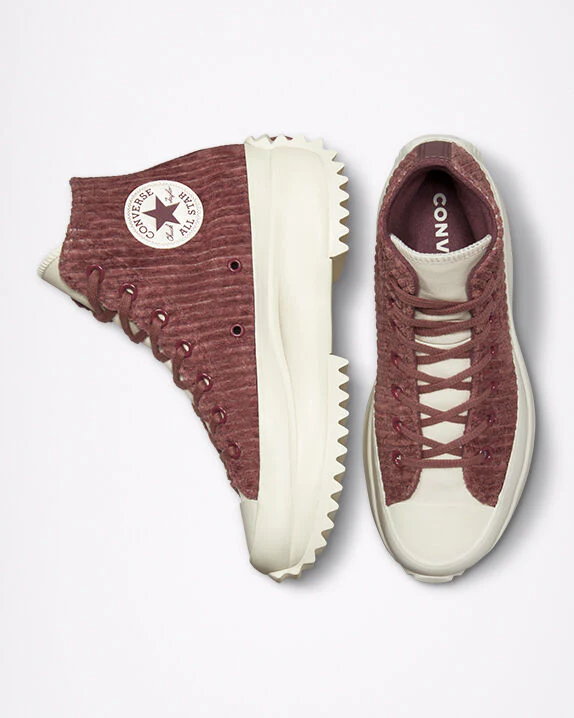 Run Star Hike Platform Striped Knit High Top - Image 6