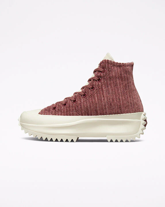 Run Star Hike Platform Striped Knit High Top - Image 7