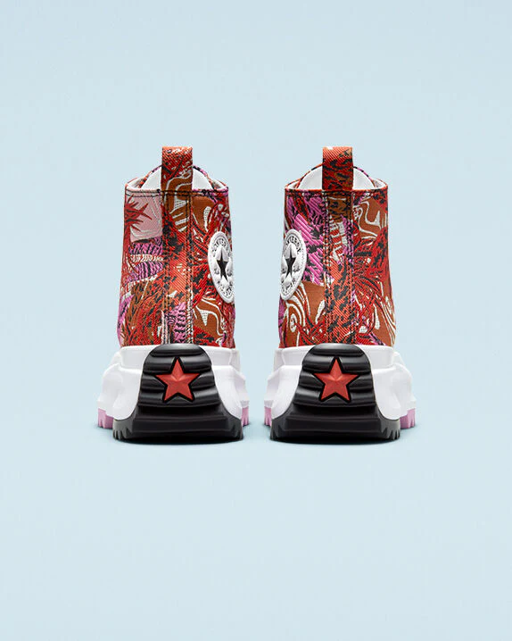 Run Star Hike Platform Tropical Florals High Tops - Image 7