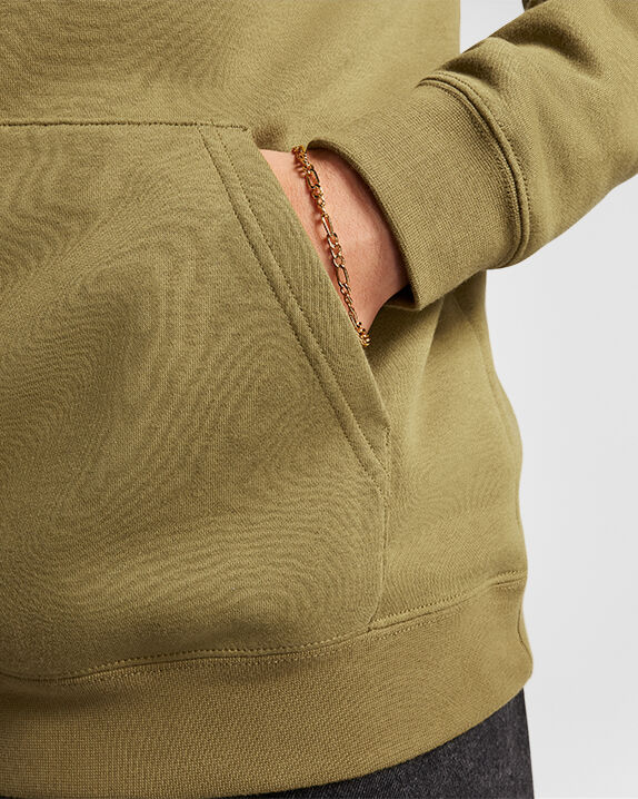 Standard Fit Left Chest Star Chevron Embroidered Hoodie - Image 3